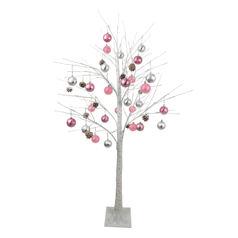 クリスマスツリー 白樺 ツリー オーナメント セット 150 cm 数量限定 led 72球 ブランチツリー シラカバ 白 北欧 おしゃれ ウェルカムツリー ライト ハロウィン cm23a ss230