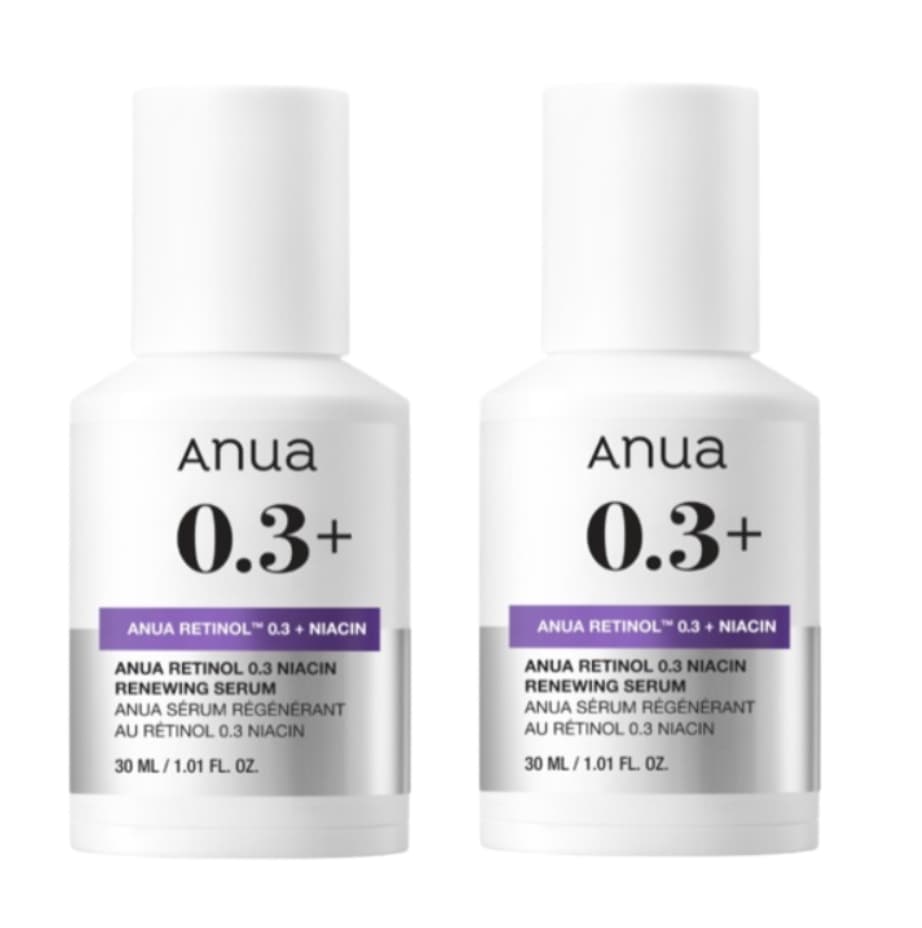 [ 1 + 1 ] BEST ナノレチノール 0.3 ナイアシンリニューイングセラム アンプル 30ml X 2個