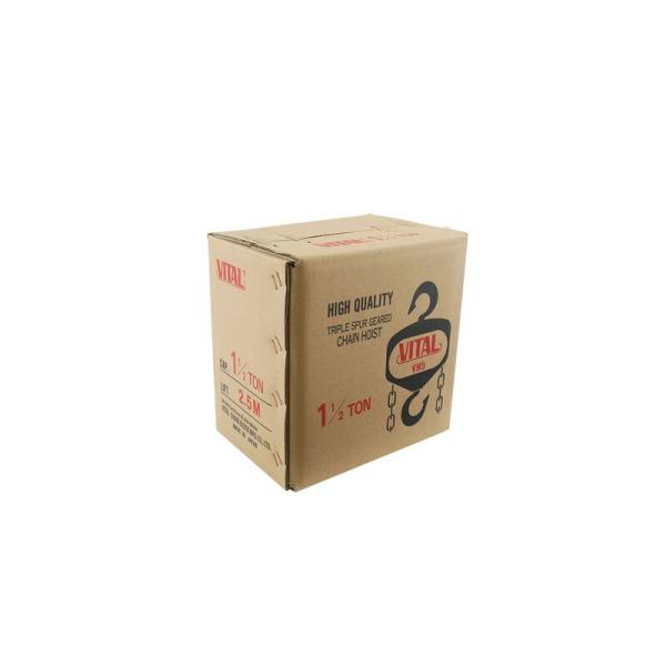 バイタル チェンブロック VH5 1．1／2T 作業工具 荷締機 スリング チェンブロック