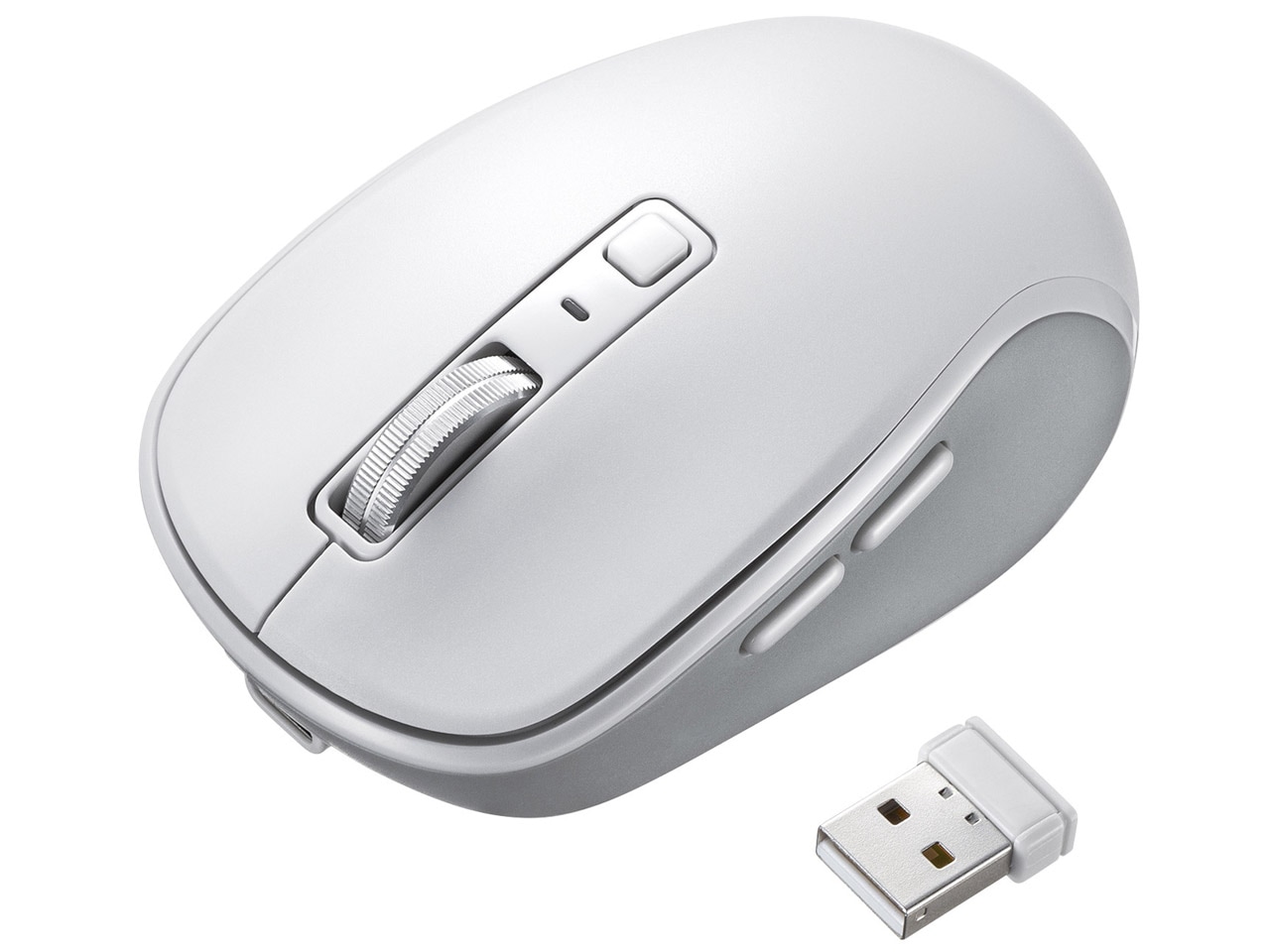 MA-WBBS519W [ホワイト] ワイヤレスマウス