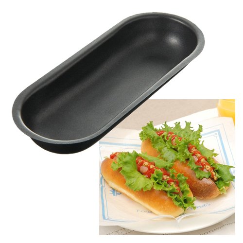 ホットドッグ型（フッ素樹脂加工）6個セット / 1セット パン型 その他