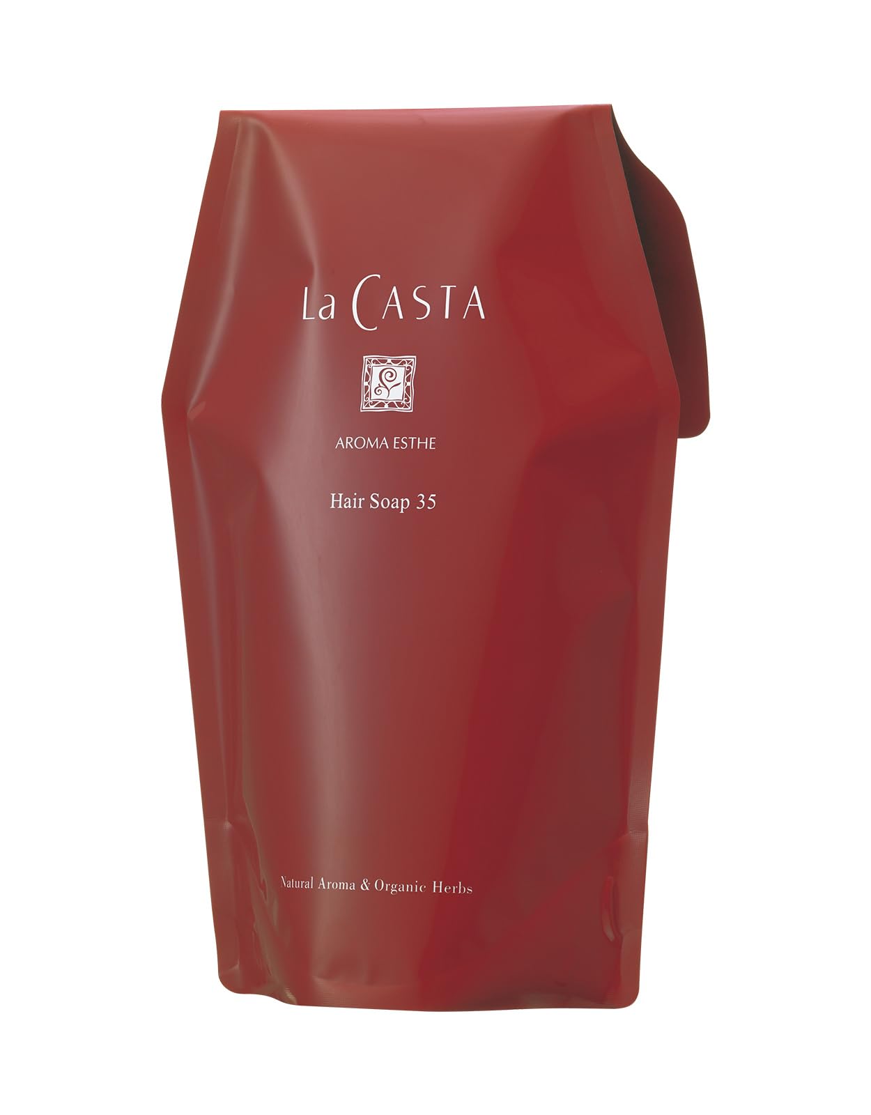 【送料無料】 La CASTA ラ・カスタ シャンプー アロマエステ ヘアソープ 35 詰め替え オーガニック 600ml しっとりなめらかなツヤ髪へ 日本製 天然アロマ