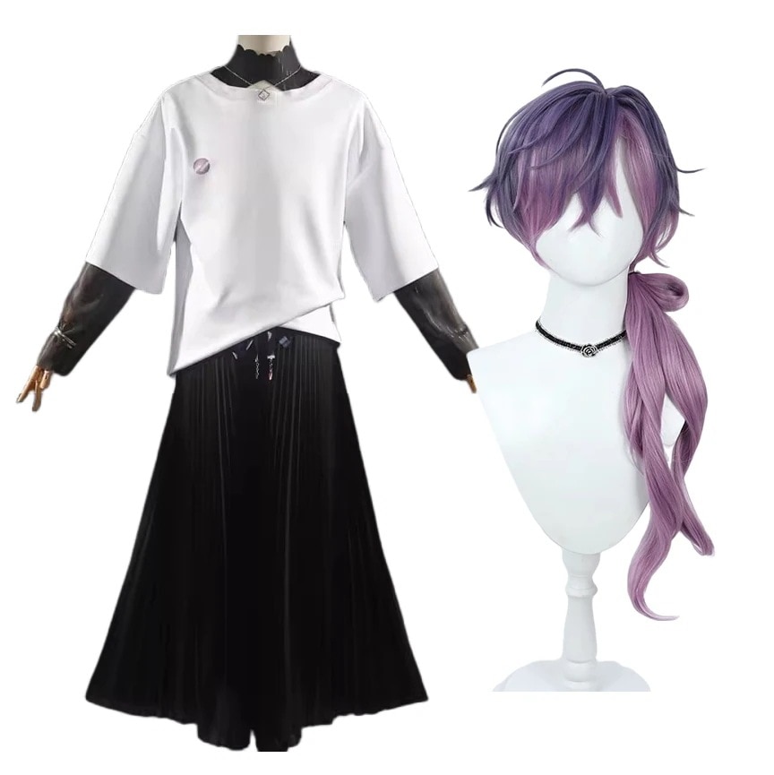 コスプレ衣装 浮奇 ヴィオレタ ウィッグ付き Uki Violeta 制服 イベント パーティー 変装 演出服 クリスマス パーティー