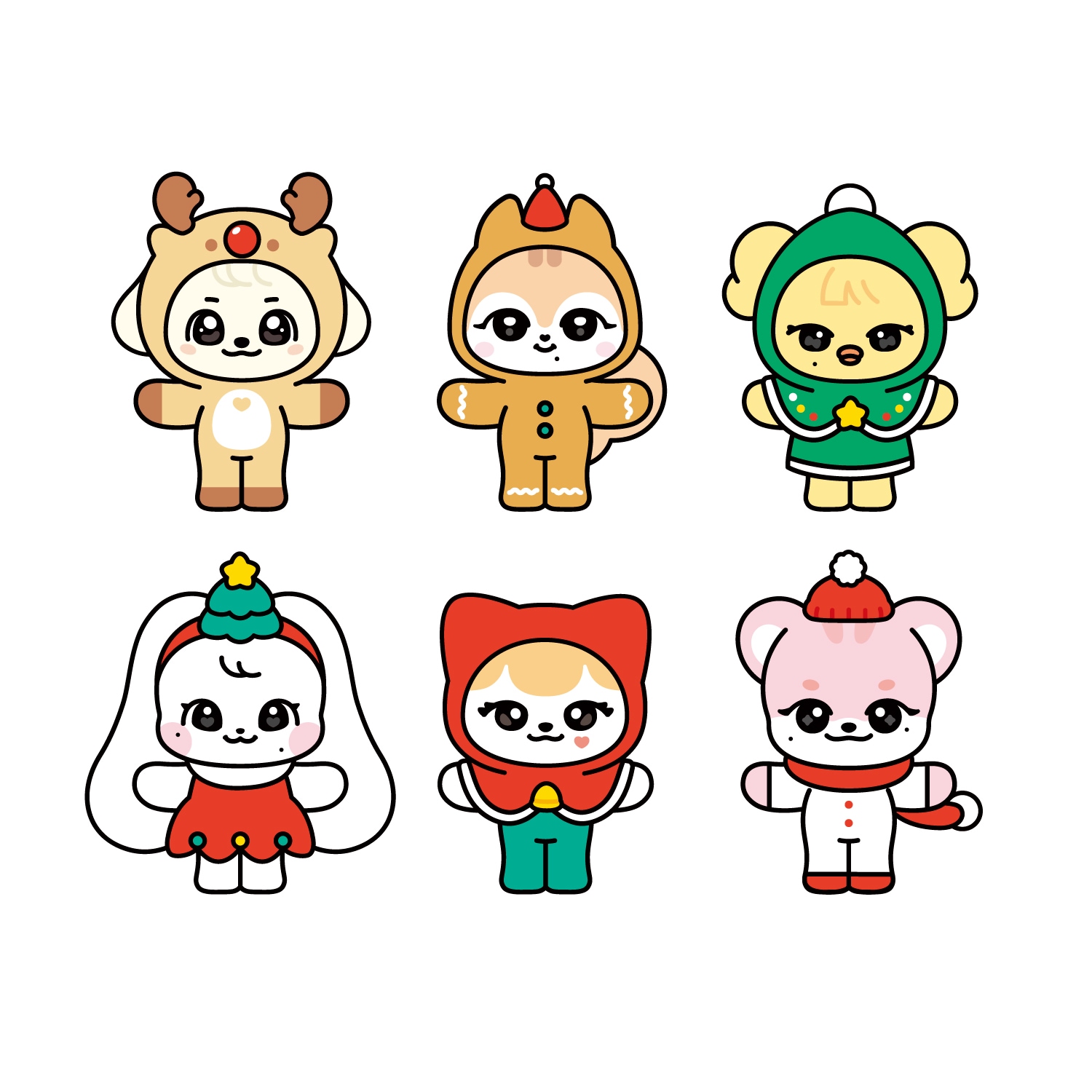 [特典付き]IVE MINIVE CHRISTMAS PLUSH DOLL