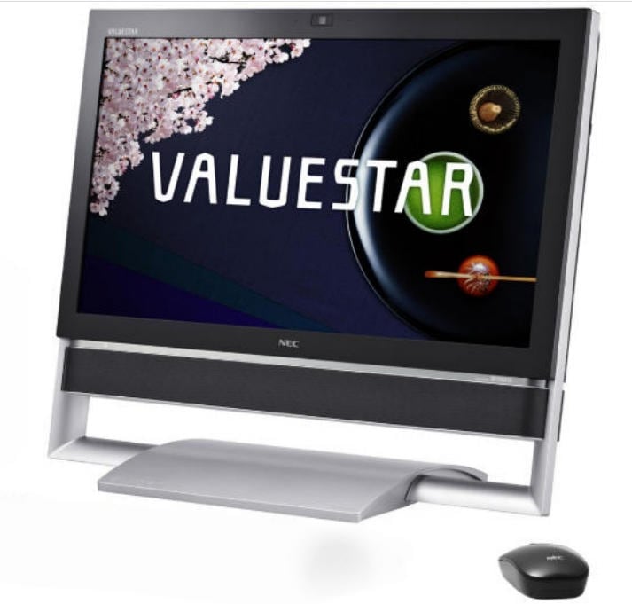 NE C　23インチ一体型VN770/RSB PC-VN770RSB [ファインブラック]　地デジTVCore i7 4700MQ/8GB/SSD128GB/ブルーレイ