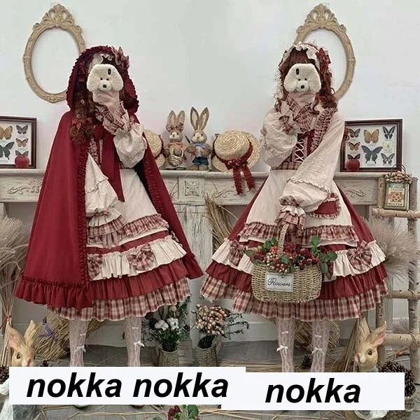 新生活 ロリータ ワンピース Aライン リボン Lolita レディース コスチューム 衣装 かわいい