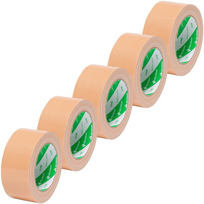 他サイト： ニチバン 布テープ 50mm×25m 5巻パック LS29-5P 黄土の商品画像