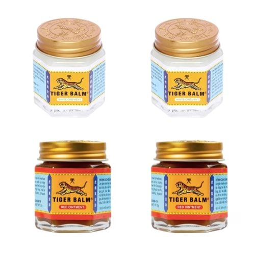 シンガポール ホワイト 30g x 2個 レッド 30g x 2個 tiger balm