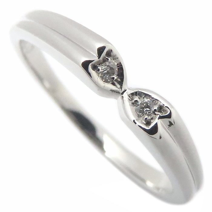 ダイヤモンド リング 指輪 ダイヤモンド0.02ct 11号 Pt950プラチナ レディース/295268【中古】