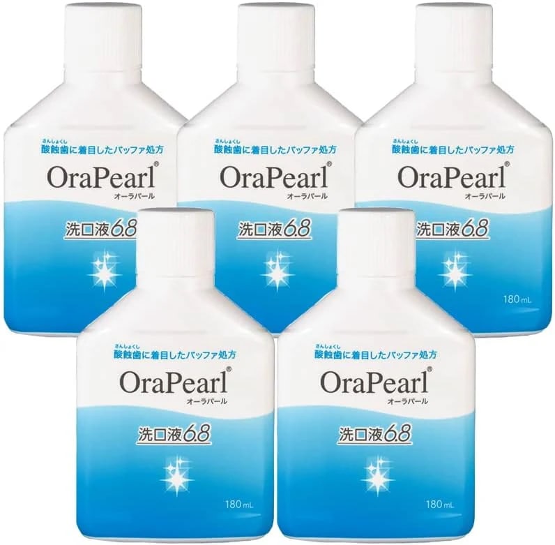 【公式 全薬グループ】 マウスウォッシュ 洗口液6.8 180ml 5本セット 医薬部外品 酸蝕歯 殺菌 歯周病 口臭予防 低刺激 オーラルケア