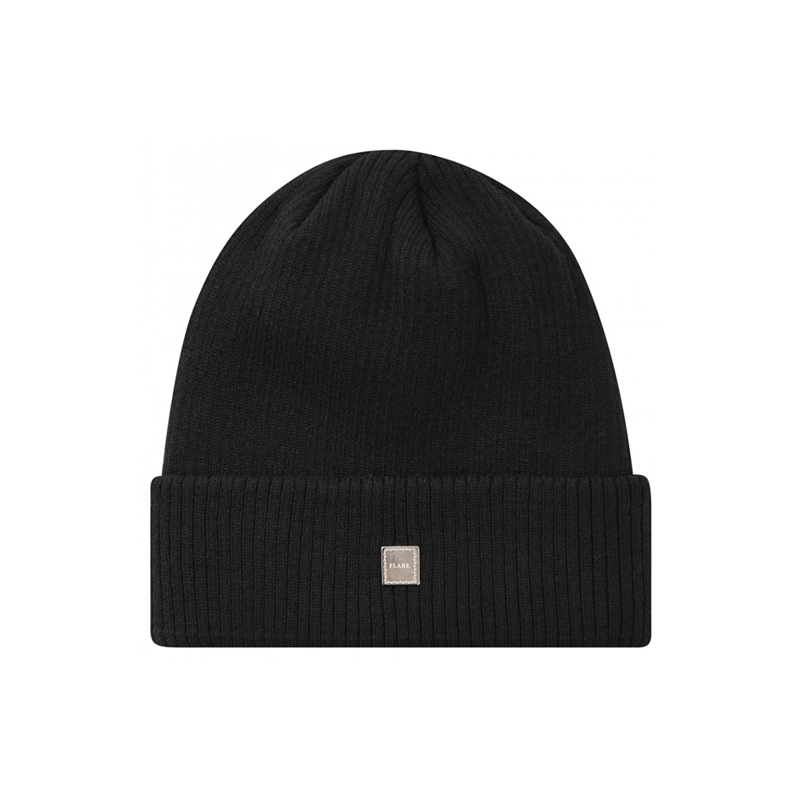 [NCT Dream ジェノ 着用] FLARE Knit Beanie (FL-710) 韓国 アイドル 帽子 ニット帽 おしゃれ レディース 秋 冬