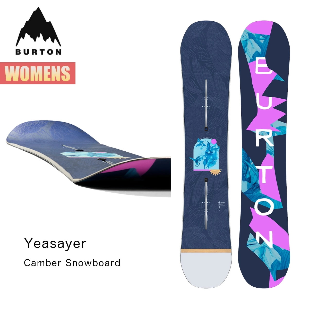 スノーボード 板 レディース 25-26 イエーセイヤー キャンバー W26JP-132221 Womens Yeasayer Camber Snowboard ウィメンズ