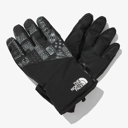 ドライベントテック グローブ M バンダナ柄 ペイズリー柄 ブラック NJ3SN57B