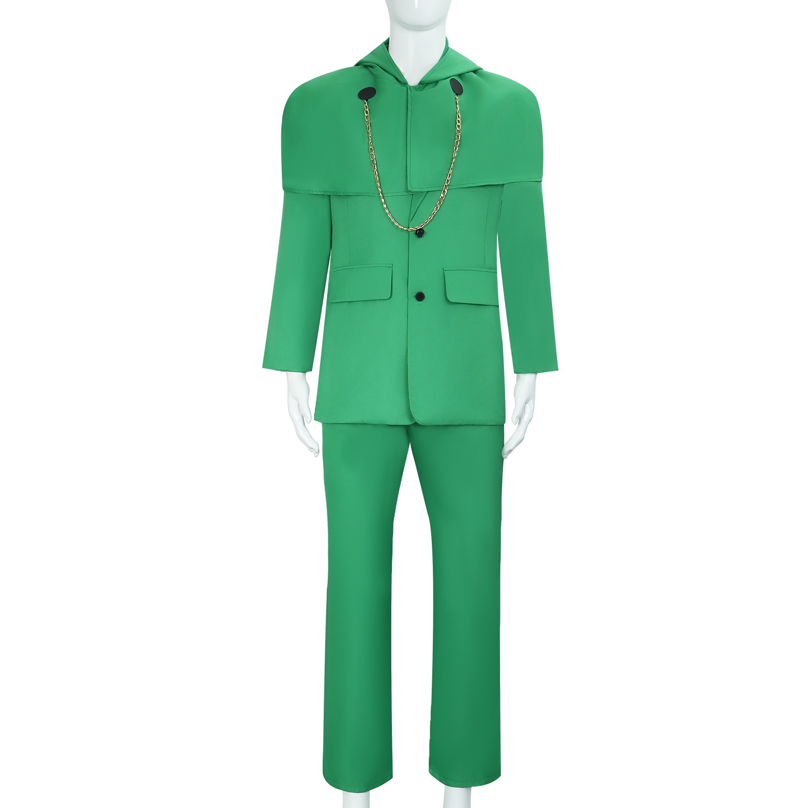 【人気爆売れ】アベンジャーズ5cos コスプレ コスチューム壊滅博士グリーンコスプレキャラクター実写服