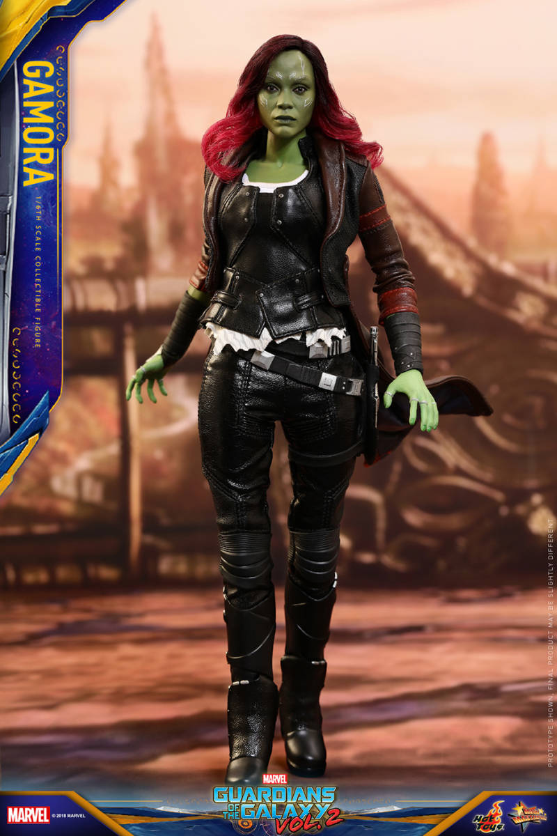 新品未開封 HOTTOYS ホットトイズ 1/6 MMS483『ガーディアンズオブギャラクシー:リミックス』 ガモーラ フィギュア Gamora