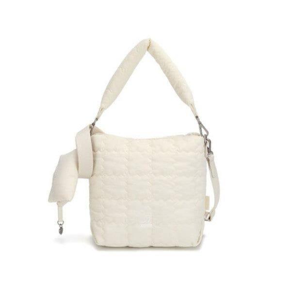 トートバッグ CQK KRFB-TB39920IV キルトバケットバッグ 3992 アイボリー