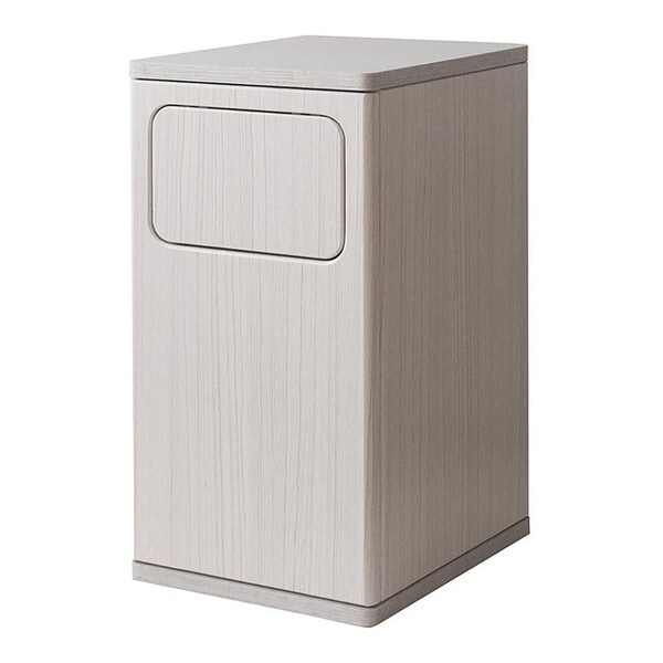 宮武製作所 600480110 DB-480R WH ウッドプッシュダストボックス Empro(エンプロー) ホワイト メーカー直送