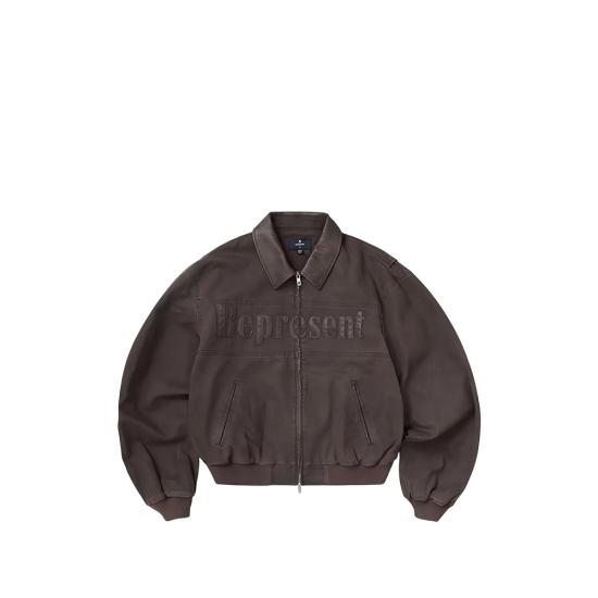 REPRESENT Men Bomber Jackets MLM100544 17 WHISK BROWN