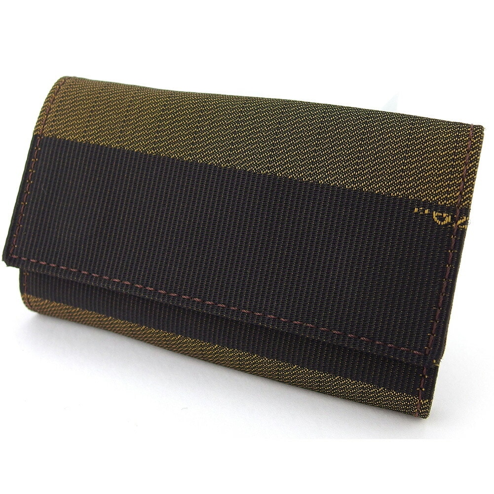 キーケース ペカン ブラック ベージュ シルバー レディース 中古