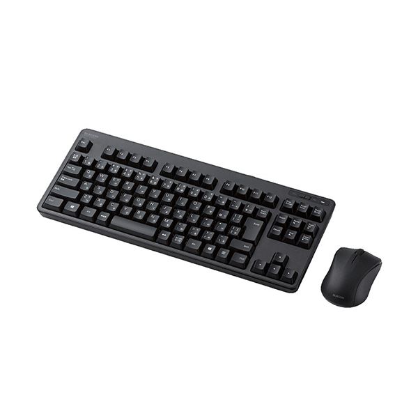 エレコム無線コンパクトキーボード＆マウス ブラック TK-FDM105MBK 1セット 6,666円