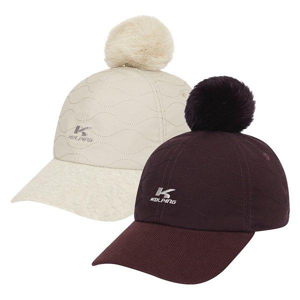 女性ウサギの毛登山帽子 冬の保温 パディング詰め物 2384CK722W