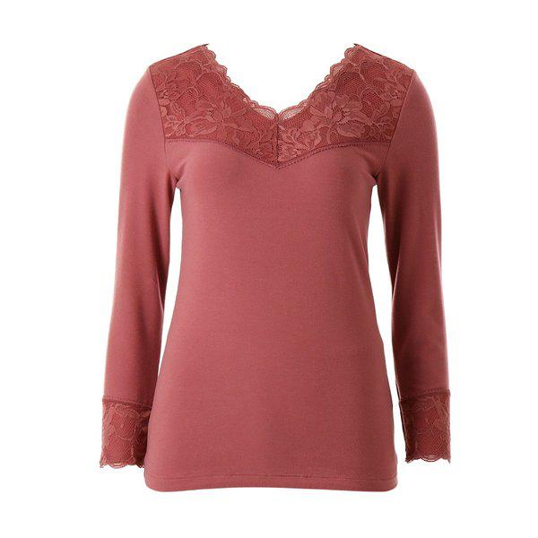(スターフィールド水原店) 保湿保温 柔らかいシアバター9分丈の女性用下着 [VLG5065C-PU]