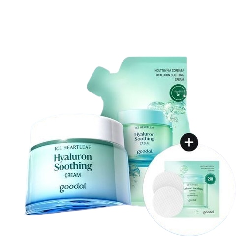 グダル アセンヤク ヒアルロン酸 すーしンクリーム 75ml (+75mlリフィル+アセンヤクパッド2枚) 限定企画セット