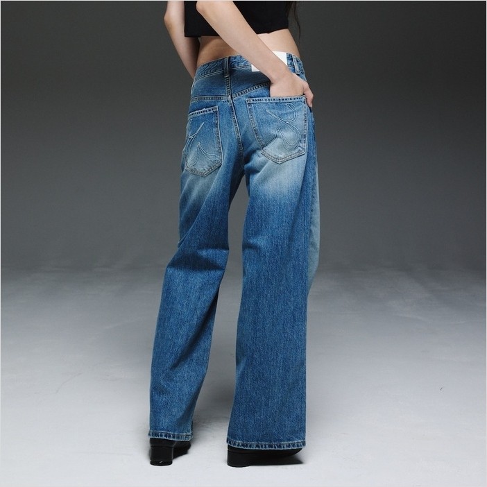 THE HANNAH JEANS (BLUE/MID BLUE)