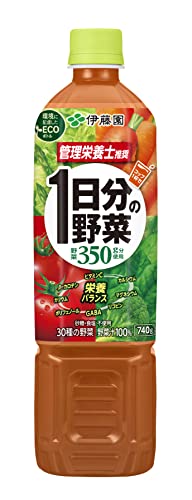 伊藤園 1日分の野菜 740g15本 エコボトル
