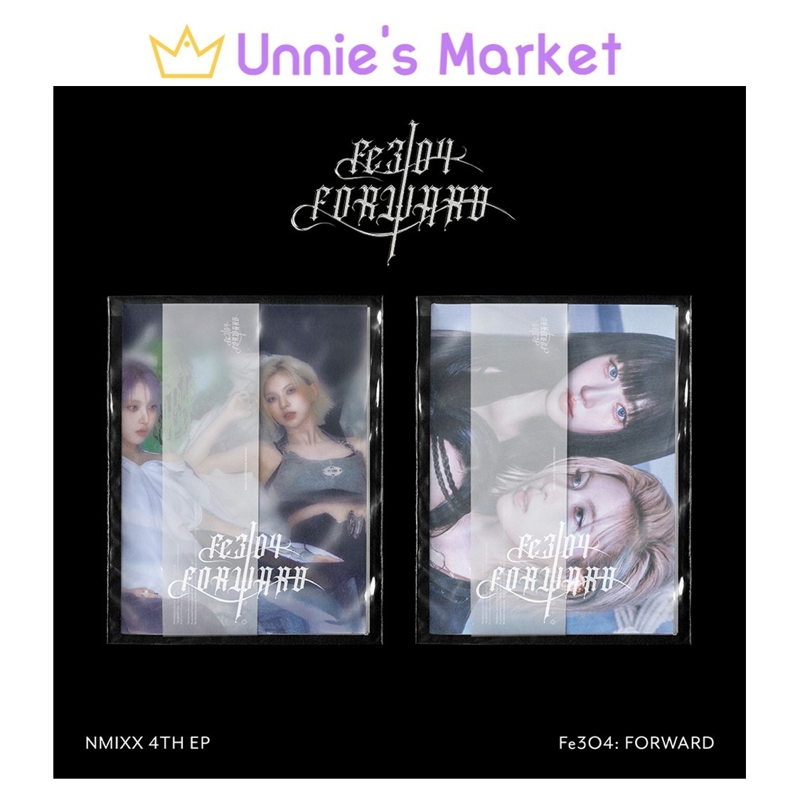 [NO POB/SET] NMIXX - Fe3O4 : FORWARD + Free Photocard 1EA(fan-made)