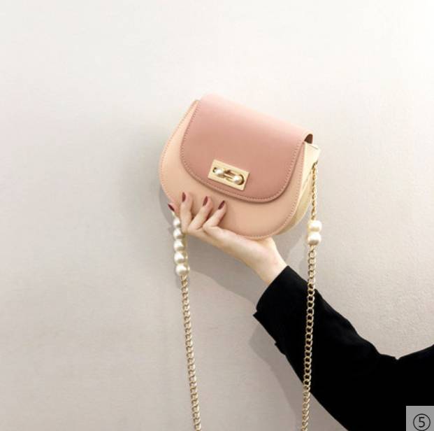 チェーン ポシェット レディース バッグ 斜めがけ 肩がけ パール ミニサイズ 小さめ PU 大人 可愛い きれいめ カジュアル 大人 お洒落 女子 ラブリー キュート コンパクト 2WAY