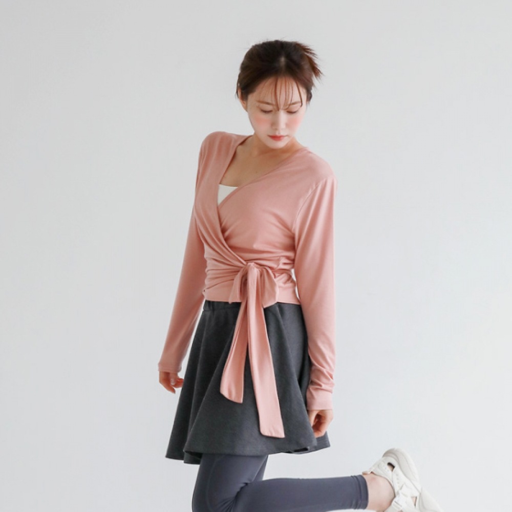 (JSTYLEのイーブレット) イーブレットピアリーラップカーディガン JSTYLE