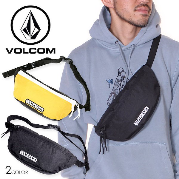 ボルコム VOLCOM ウエストポーチ ブラック - 登山用品