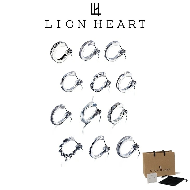 ピアス メンズ クロッシングピアス シティポップ SV925 サージカルステンレス LH-01EA0961 メンズピアス 片耳用 1点売り クリスマス 誕生日 【ネコポス】