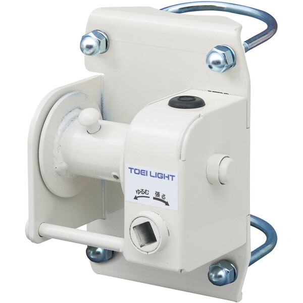 学校体育器具 ネット巻 凹型 ホワイト B2983