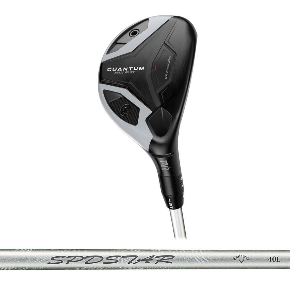 【レディース】 QUANTUM(クァンタム) MAX FAST ユーティリティ SPDSTAR 40 LDY シャフト 日本正規品 2026