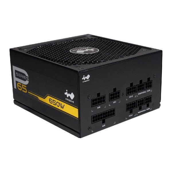 IN WIN PS-P650W 80PLUS GOLD認証 650W ATX電源ユニット P65