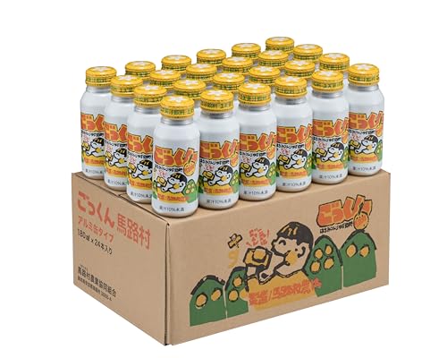 馬路村農業協同組合 ごっくん馬路村 180ml アルミ缶*24本