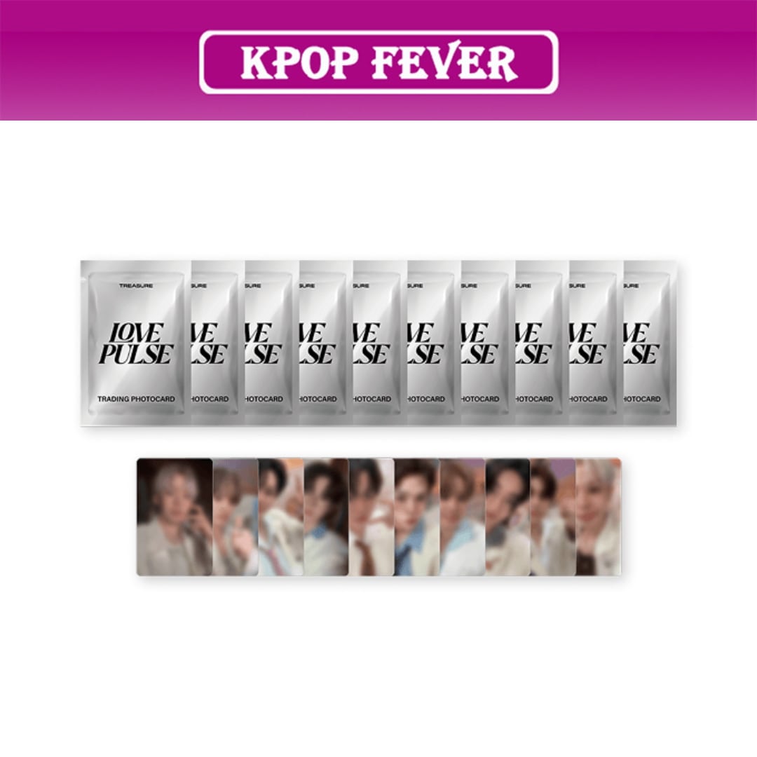 TREASURE [LOVE PULSE] POP-UP MD / TRADING PHOTOCARD BULK PACK