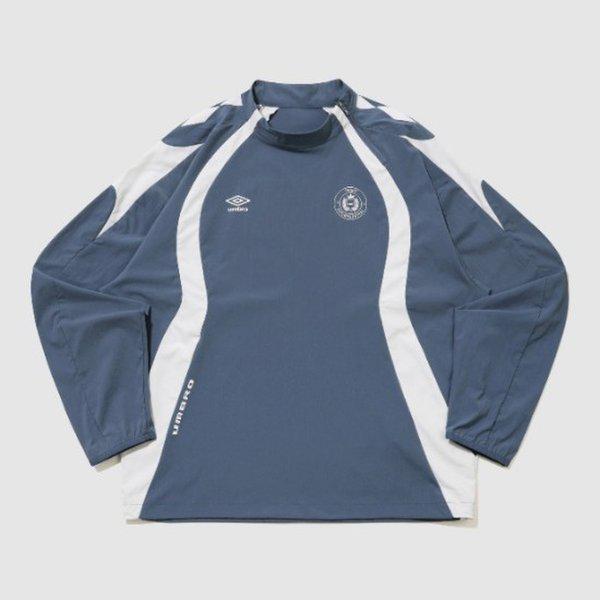 長袖Tシャツ VQA UR121SWT39-BRS PTR ウーブン ウォーミングアップ ハイネック 長袖ピステ / BERING SEA