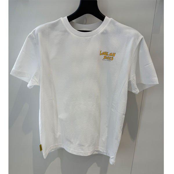 アンクルリンネ ルフレッシュ バックグラフィック 半袖Tシャツ QR323LRS72 OWT