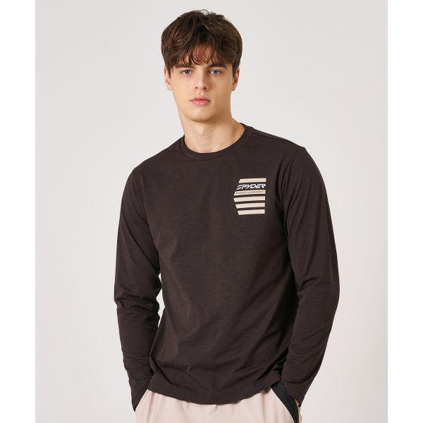 男性ラドパッドベーシック長袖TシャツSPKFCNRL301MBRW 659835