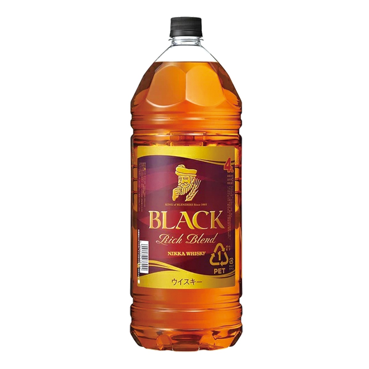 ブラックニッカ リッチブレンド ペット 4000ml 4L 1ケース (4本)