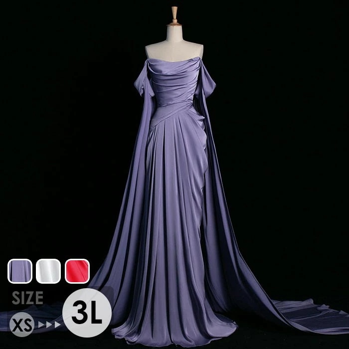 人気新作ドレス 大人 袖付き ワンピース 花柄 半袖 ピアノ 発表会 ロングドレス オフショルダー 大きいサイズ 小さいサイズ 演奏会 結婚式 演奏会ドレス 大人 レディース ロング丈 披露宴 ピアノ