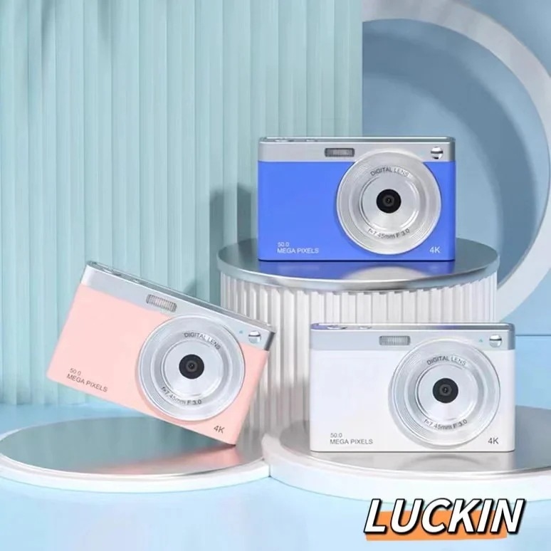 【新年プレゼント】デジタルカメラ ビデオカメラ 4K 16倍ズーム 5000万画素 初心者 子供 向け ポケット デジカメ 自撮り 動画 撮影 プレゼント キッズカメラ 安い 軽量 2.88イン