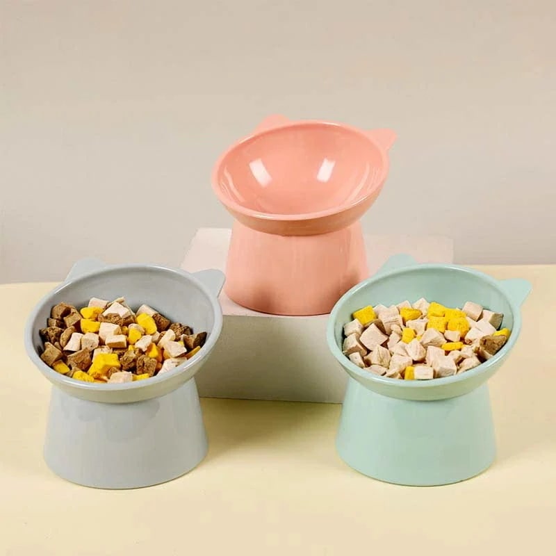 キャンペーン実施中猫 犬 フードボウル 傾斜 プラスチック 水入れ 斜め 食器 食べやすい 高さ 水飲み ペット食器 おしゃれ ペット用 餌入れ エサ入れ えさ 台 ボウル お皿 ご飯皿 水分補給