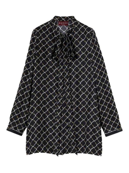 GUCCI Women Short Skirts 853056 ZAUM11173 Black