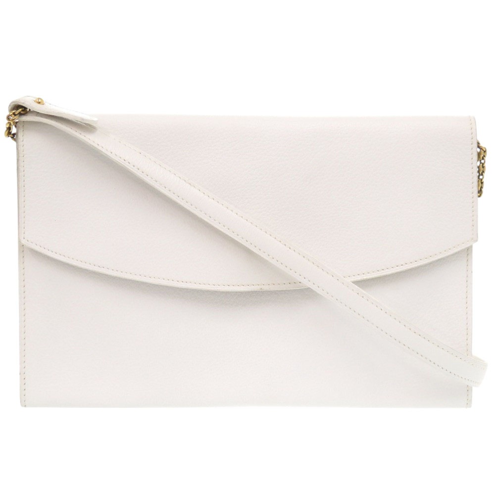 美品 ヴィンテージ ショルダーバッグ ヴォーガリバー/ヴォーガリバー ホワイト K刻印 0848【中古】 レディース