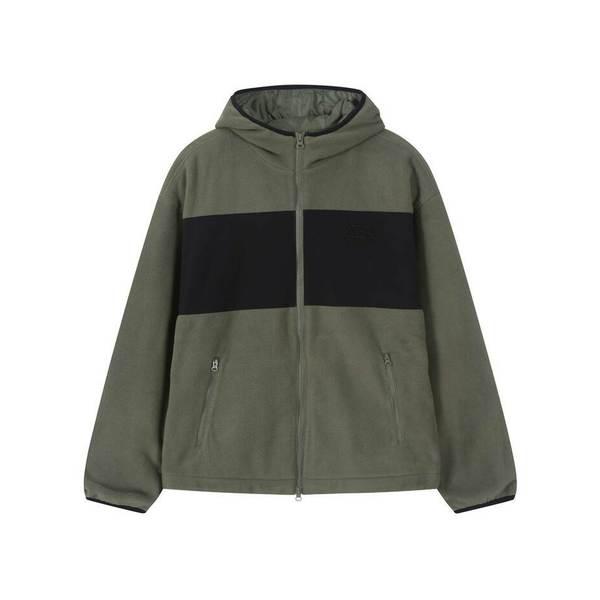 ESSENTIALフリースフードジップアップ_N254TJ010P1_DJ