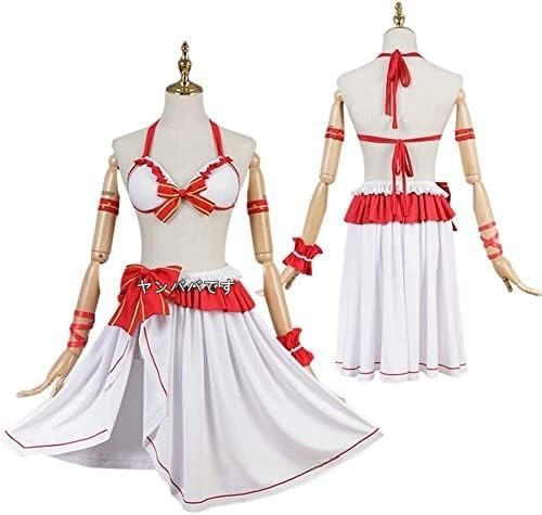 結城明日奈 水着 コスプレ衣装(ウィッグ 靴別売り)